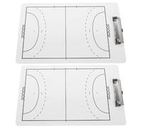 Tableau de Handball Effaçable Recto Verso, Lot de 2
