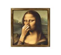 Tableau De La Joconde Poster Mona Lisa Humour, Parodie De La Mona Lisa