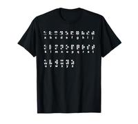 Tableau de l'alphabet en Braille avec Symbole à Points tactiles T-Shirt