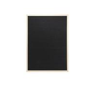 Securit Tableau à lettres 60 x 80 cm bois naturel & feutre – 360 éléments + kit montage