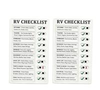 Tableau de liste de tâches 2X RV, avec curseur, portable, détachable, pour enregistrer les tâches quotidiennes, complet avec tous les accessoires