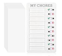 Tableau de liste des choses à faire pour enfants, liste de contrôle quotidienne du matin, tableau des tâches pour enfants, horaire visuel, liste de choses à faire, listes de contrôle détachables pour