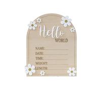Tableau De Marquage En Bois Pour Enregistrement Croissance Bébé La Photographie Mensuelle Assemblage Pratique Sans Outil Nécessaire Accessoires Photographie Nouveau-nés