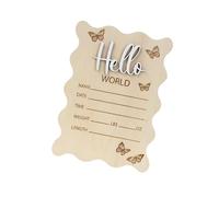 Tableau De Marquage En Bois Pour Enregistrement Croissance Bébé La Photographie Mensuelle Assemblage Pratique Sans Outil Nécessaire Accessoires Photographie Nouveau-nés