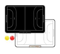 Tableau de Marqueurs Stratégie Numérique avec Écran LCD et Stylet pour Le Basket-Ball, Le Football, Effacement/Verrouillage en Un Clic, Accessoires Complets, pour l'enseignement(Badminton)