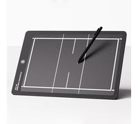 Tableau de Marqueurs Tactiques à Écran LCD, Presse-papiers de Volley-Ball for Entraîneurs, Bouton D'effacement Unique, avec Stylet, la Planification Stratégique et la Compétition