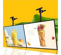 Tableau de menu LED pour restaurant, affichage numérique avec rétroéclairage, panneau électronique pour cafés et magasins, 3 pièces, parfait pour une utilisation promotionnelle