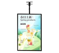 Tableau de menu LED pour restaurant - Boîte à lumière publicitaire TV ultra-fine pour affichage d'affiche lumineuse