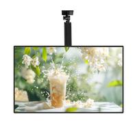 Tableau de menu LED ultra fin à économie d'énergie avec cadre encliquetable et affichage numérique - Boîte à lumière murale rétroéclairée pour restaurant, café