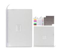 Tableau de messages en acrylique LED, panneau effaçable à sec éclairé, tableau à dessin - LED acrylique illuminée sans mémorandum mémo Sticky Note de message pour la maison de l'école