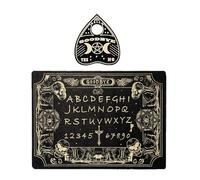 Tableau de parler en bois avec planchette Spirits - Message métaphysique avec planchette - Fournitures de jeu familiales