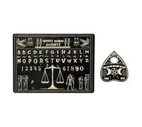 Tableau de parler en bois avec planchette Spirits - Message métaphysique avec planchette - Fournitures de jeu familiales