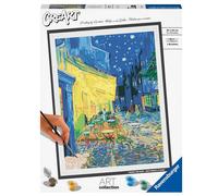 Tableau de peinture Ravensburger CreArt Van Gogh, Terrasse le soir (30x40cm)