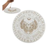 Tableau de pendule pour divination, planche de pendule pour divination - Planche de divination en bois, planche de pendule sept étoiles, tableau de message de décoration de la maison de l'autel