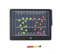 Tableau de planification LCD pour entraîneurs de football avec indicateurs de position magnétiques et fonction de réinitialisation d'écran pour applications multi-sports (rugby)