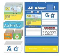 Tableau de poche coloré pour apprendre l'alphabet - Ressource amusante pour que les enfants s'entraînent à l'écriture manuscrite et à la phonique
