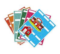 Tableau de poche de présence - Tableau de poche de présence avec 74 cartes - Photos attachables Qui est ici aujourd"hui, Helping Hands Tableau de poche pour enseignants de jour