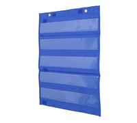 Tableau de Poche pour Planning Quotidien, Tableau de Poche Magnétique, Calendrier Visuel, Organisateur de Salle de Classe avec 5 Rangées pour Usage Domestique ou en Classe, (BLUE)