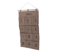 Tableau de Poche Suspendu, 12 Poche de Grande capacité Pagine de Rangement Suspendu Mignon Mur de Dortoir (B)