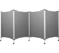 tableau de présentation magnetoplan feutre gris utilisable des deux côtés, pliable, panneau daffichage 1101007