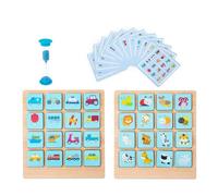 Tableau De Puzzle Montessori Créatif Avec Cartes Flash, Aide Pédagogique Pour La Mémoire, Center D'Activité De Formation, Cadeau Pour Tout-Petits 3