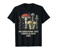 Tableau de Recherche Amusant de Champignons Que Vous ne Devriez Pas Manger T-Shirt