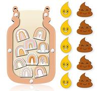 Tableau de récompense pour enfants, pot de récompense pour les tout-petits, tableau de récompense comportement et tableau des corvées pour garçons et filles, bon comportement, pot de récompenses