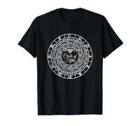 Tableau de référence des principales signatures de Circle of Fifths Music Theory T-Shirt Graphique avec Valeur, Homme, Noir, L
