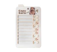 Tableau de routine pour - Mini tableau de bord avec 26 feuilles remplaçables | Elènco Visuel tâches pour plan d'étude, auto-discipline, programme maison de ole