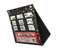 Tableau de routine quotidienne pour enfants avec 63 cartes de comportement, tableau de responsabilité, emploi du temps quotidien, planificateur mural de poche, planificateur visuel de routine pour