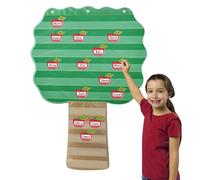 Tableau De Routine Visuelle En Forme D'Arbre, Graphique de présence visuelle, Routine Quotidienne en Forme d'arbre, Outils de gestion pour l'apprentissage du comportement pédagogique