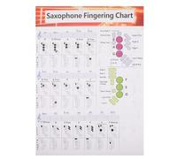 Tableau de Saxophone de Pratique des Accords, Guide Papier