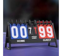 Tableau de score de table de sport, 6 chiffres pour gardien de concours, jeux de période, basket-ball, tennis de table pour compteur de scores, manuel