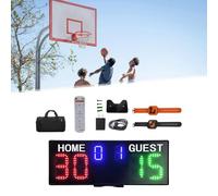 Tableau de score électronique avec télécommande, gardien de score numérique portable pour basket-ball, volley-ball, cornhole, tennis, baseball, jeux d'intérieur et d'extérieur