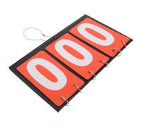 Tableau de Score Portable à Trois Chiffres pour Tennis et Basket-ball | Utilisation Multi-sports, Opération Pratique, Structure Pliable, Matériaux Tissu Métal Carton, Affichage Compact