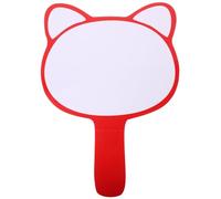 Tableau de Score Portable en Mousse Rouge Face Poignée | Surface Lisse, Bords Doux, Écriture et Effacement Faciles, pour Concours et Activités en Classe