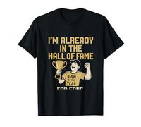 Tableau de Score rétro pour Fans de Baseball Motif Hall of Fame T-Shirt