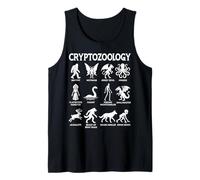 Tableau de Silhouette de créatures légendaires de cryptozoologie Débardeur