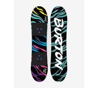 Tableau de snowboard Burton Mini Grom Flat Top noir bleu rose enfant - 100