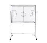 Tableau de Stratégie de Football, Tableau D'entraînement Effaçable à Sec, Utilisation Recto-Verso, avec Support Réglable, Surface D'écriture Lisse, pour L'explication Stratégies