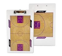 Tableau de Stratégie Tactique de Basket-Ball for Entraîneurs, Tableau Noir Magnétique Portable, Utilisation Double Face, Matériau Durable, Équipé d'un Crochet, la Planification