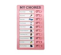 Tableau de tâches pour adolescents : de routine coulissante, outil de planification réutilisable, liste de cartes amovibles, organisateur compact | Daily Teen pour le graphisme