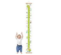 Tableau de taille pour , tableau de mesure amovible pour - avec lanière et indicateurs de croissance réutilisables pour décoration intérieure de la famille et de la maternelle