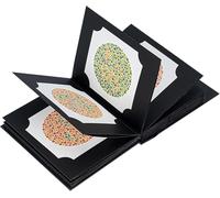 Tableau De Test Daltonien, Livres De Tableaux De Test Ishihara, Livre De Test De Vision des Couleurs avec 38 Plaques, Distinguer Les Patients Daltoniens