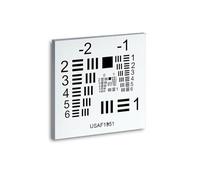 Tableau de Test de résolution de caméra de Microscope avec Une précision de ± 5 µM - Carte d'étalonnage de Limite Spatiale for Les Groupes de 2 à 5 Films positifs/négatifs(White)