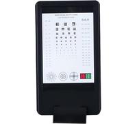 Tableau de test de vision avec affichage LED double face et plusieurs optotypes pour une mesure précise des yeux à la maison, à l'hôpital et en clinique