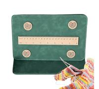 Tableau de tricot - Tableau d'affichage magnétique, support de projet pliable | Guide durable avec référence facile des pages et maintien sûr pour les patrons de tricot et les travaux d'aiguille