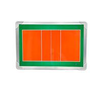 Tableau De Volley-ball Entraîneur, Tableau Blanc D'Entraînement de Volleyball, Format Portable, Accessoires Complets, Facile à écrire et à Effacer, pour l'enseignement