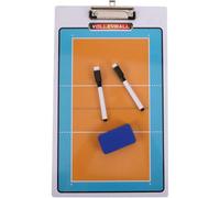 Tableau de Volleyball Pvc Portable pour Entraîneurs, Stratégie Match | Effaçable, Facile à Nettoyer, pour Football et Exercices, Visualisation Sportive