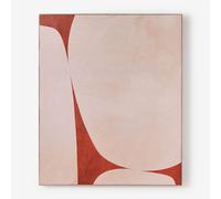 Tableau décoratif (100x120 cm) imprimé sur toile Elisa Beige Crème Beige